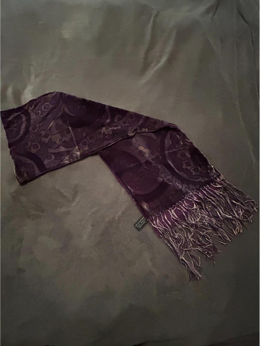 Ciao Bella Boutique Purple Scarf - Pre-owned